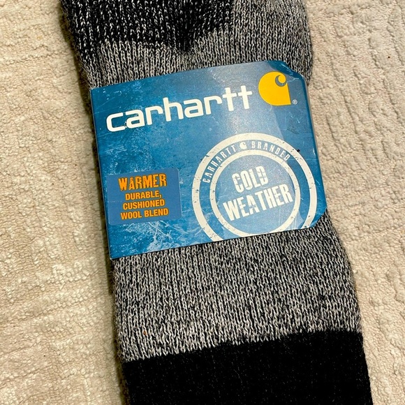 Carhartt Wool Blend Winter Socks for Cold Weather Size Large / shoe size: 6-12 - Picture 1 of 4